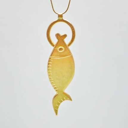 Large fish pendant